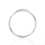1/10 ctw Round Lab Grown Diamond Ring