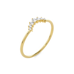 1/10 ctw Round Lab Grown Diamond Ring
