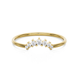 1/10 ctw Round Lab Grown Diamond Ring