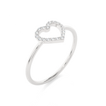 1/10 ctw Round Lab Grown Diamond Ring