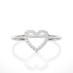 1/10 ctw Round Lab Grown Diamond Ring