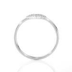 1/10 ctw Round Lab Grown Diamond Ring