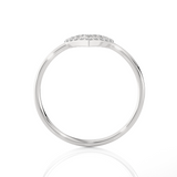 1/10 ctw Round Lab Grown Diamond Ring