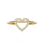 1/10 ctw Round Lab Grown Diamond Ring