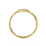 1/10 ctw Round Lab Grown Diamond Ring