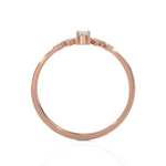 1/5 ctw Round Lab Grown Diamond Ring