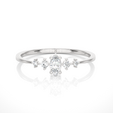 1/5 ctw Round Lab Grown Diamond Ring