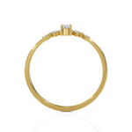 1/5 ctw Round Lab Grown Diamond Ring