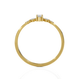 1/5 ctw Round Lab Grown Diamond Ring