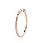 1/3 ctw Marquise Three Stone Lab Grown Diamond Ring