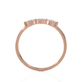 1/3 ctw Marquise Three Stone Lab Grown Diamond Ring