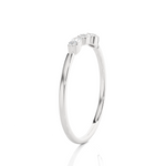 1/3 ctw Marquise Three Stone Lab Grown Diamond Ring