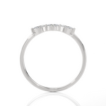 1/3 ctw Marquise Three Stone Lab Grown Diamond Ring