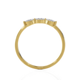 1/3 ctw Marquise Three Stone Lab Grown Diamond Ring