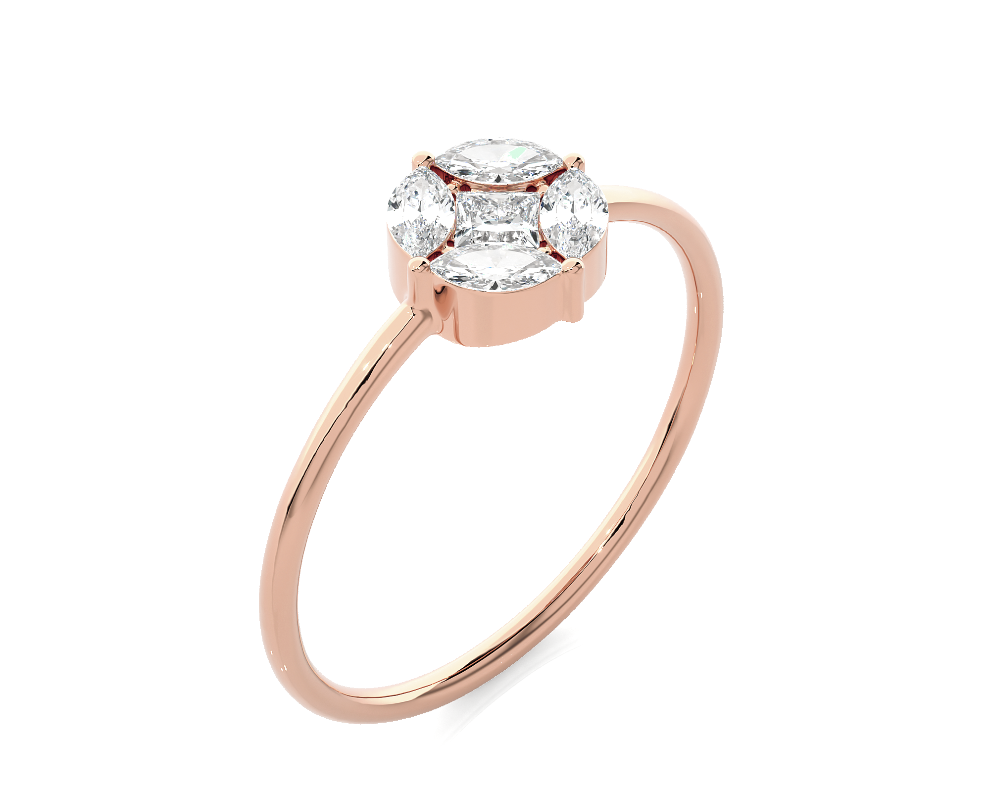 1/2 ctw Round Lab Grown Diamond Ring