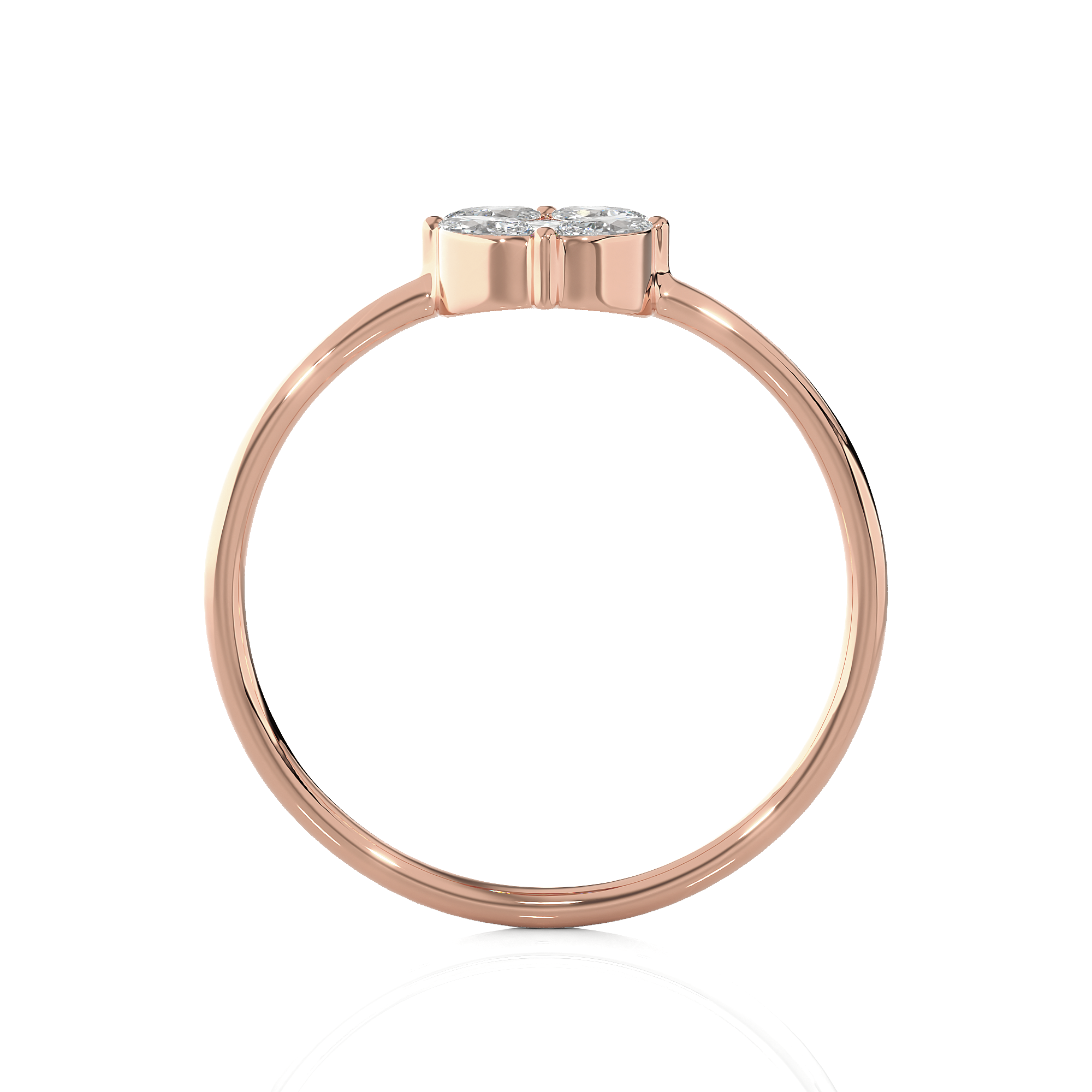 1/2 ctw Round Lab Grown Diamond Ring