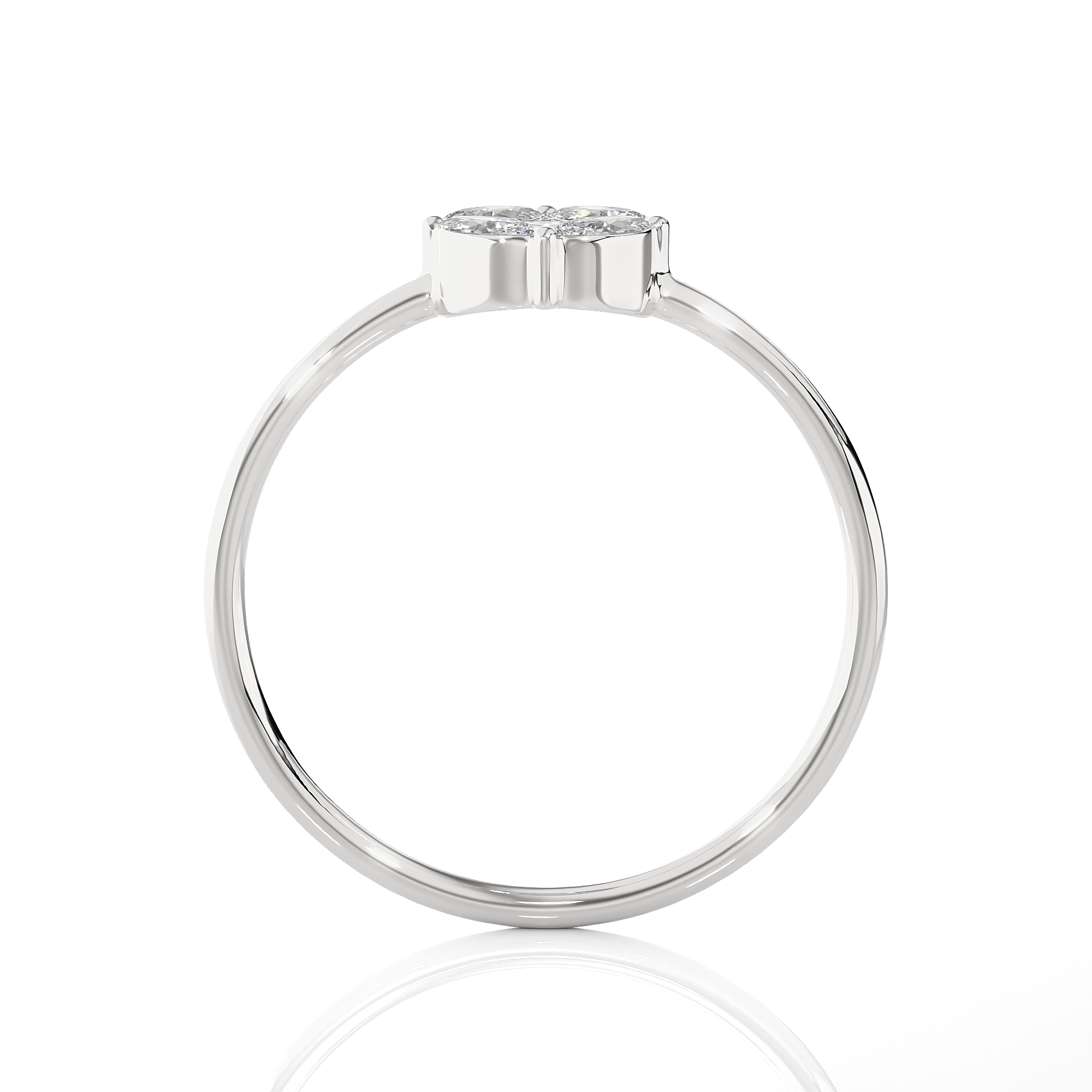 1/2 ctw Round Lab Grown Diamond Ring