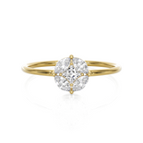 1/2 ctw Round Lab Grown Diamond Ring