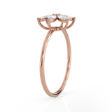 5/8 ctw Round Lab Grown Diamond Ring