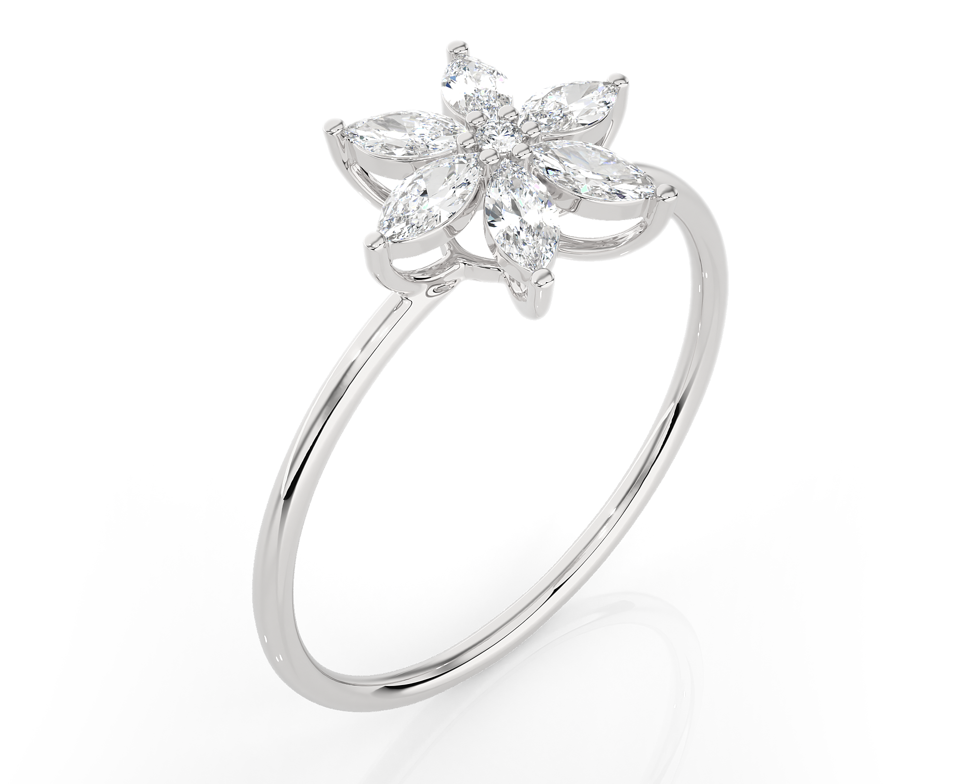 5/8 ctw Round Lab Grown Diamond Ring