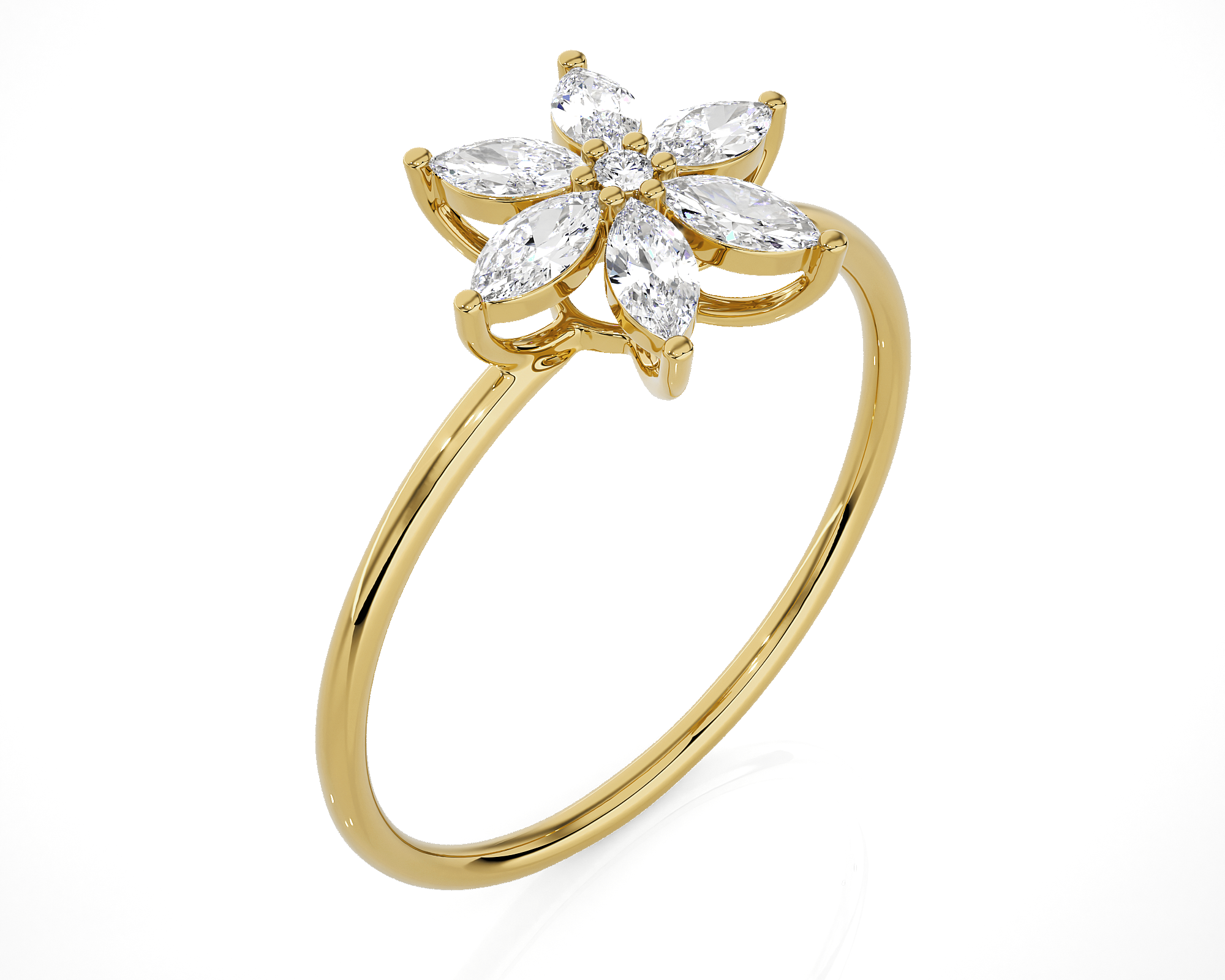 5/8 ctw Round Lab Grown Diamond Ring