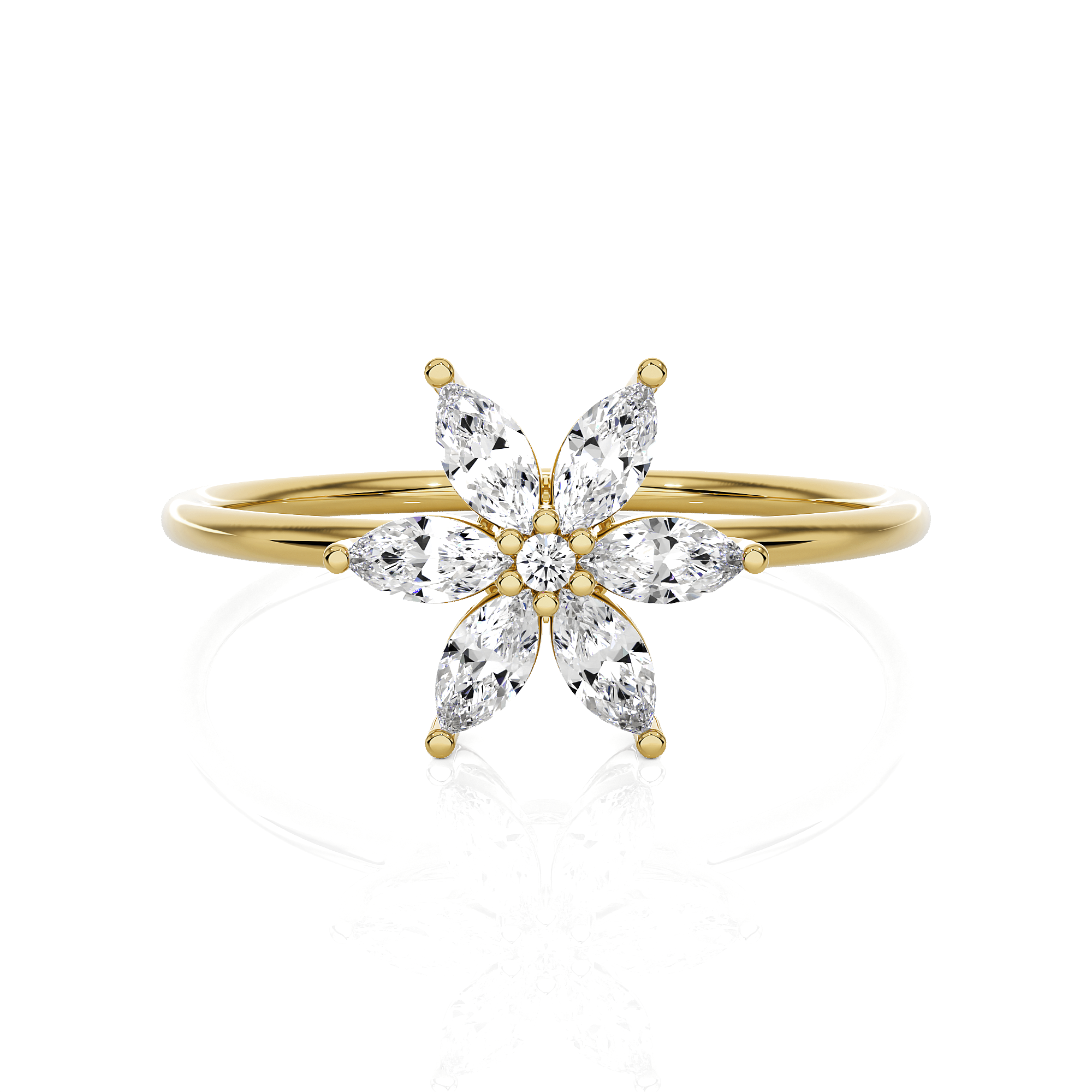 5/8 ctw Round Lab Grown Diamond Ring