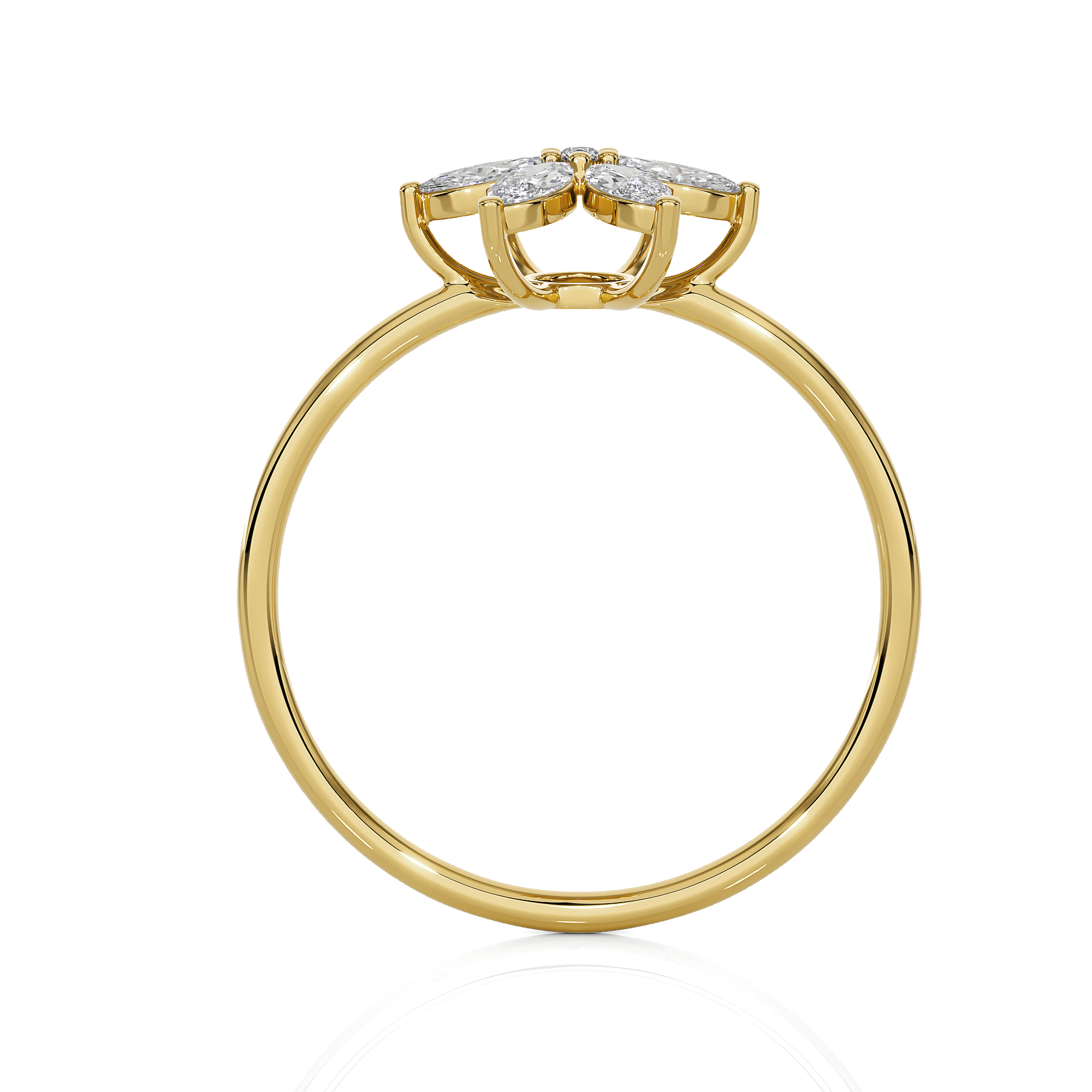 5/8 ctw Round Lab Grown Diamond Ring