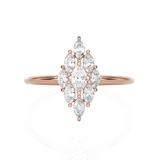 5/8 ctw Marquise Lab Grown Diamond Ring