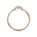 5/8 ctw Marquise Lab Grown Diamond Ring