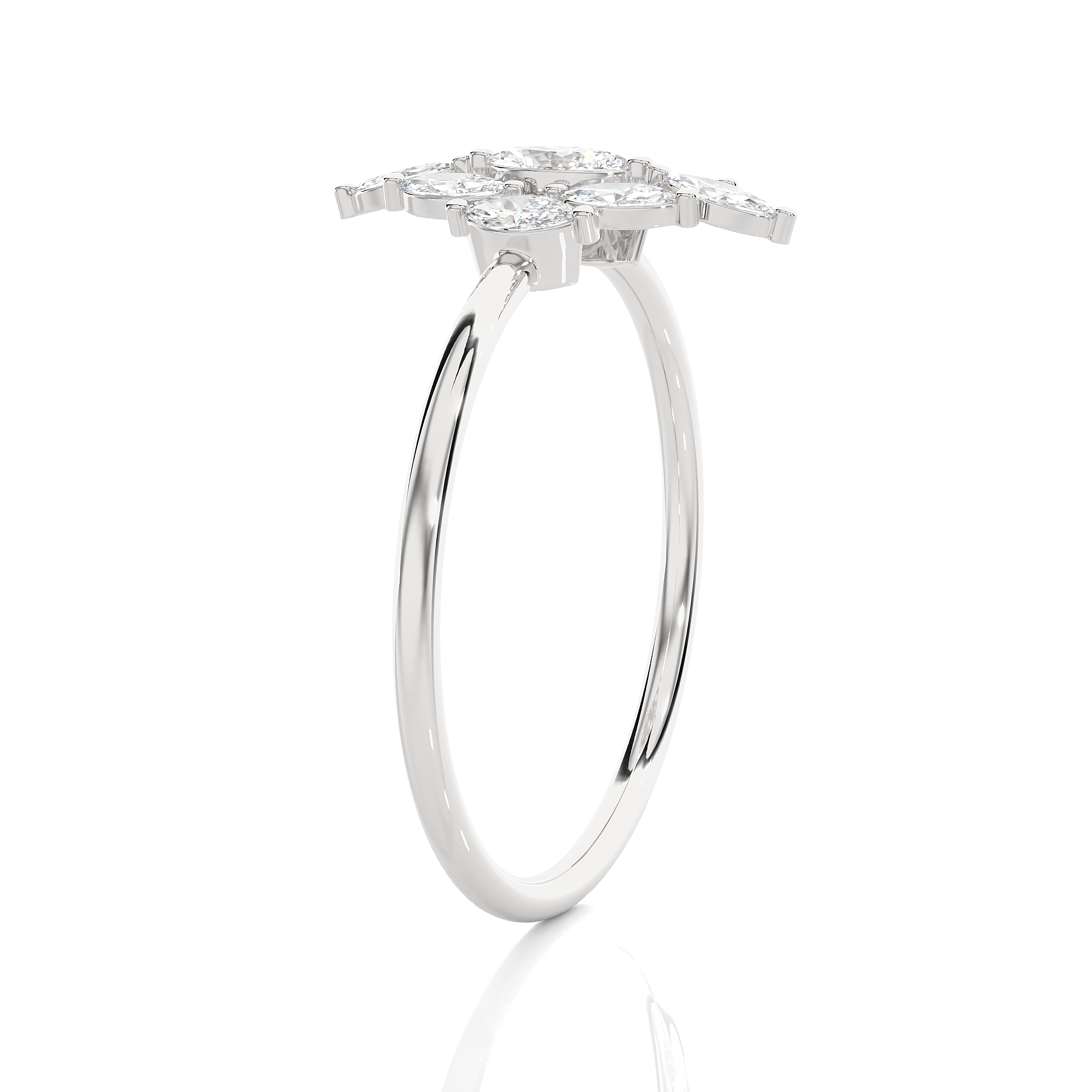 5/8 ctw Marquise Lab Grown Diamond Ring