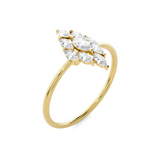 5/8 ctw Marquise Lab Grown Diamond Ring