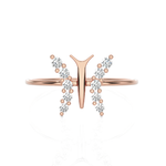 1/5 ctw Round Lab Grown Diamond Ring