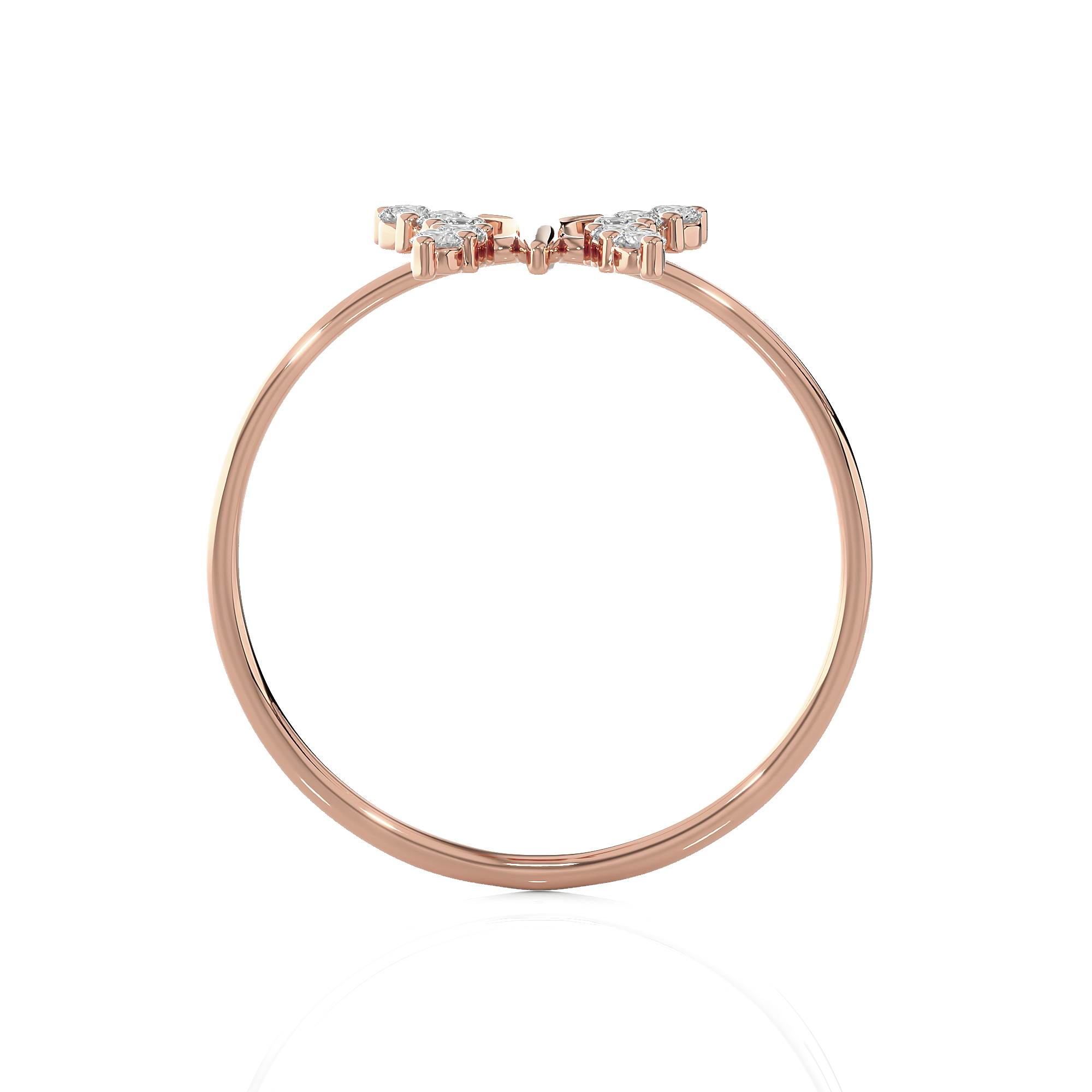1/5 ctw Round Lab Grown Diamond Ring
