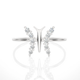 1/5 ctw Round Lab Grown Diamond Ring