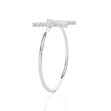 1/5 ctw Round Lab Grown Diamond Ring