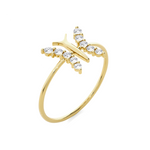 1/5 ctw Round Lab Grown Diamond Ring
