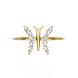 1/5 ctw Round Lab Grown Diamond Ring