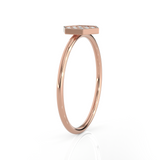 1/6 ctw Round Lab Grown Diamond Ring