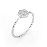 1/6 ctw Round Lab Grown Diamond Ring