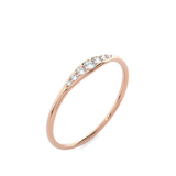 1/10 ctw Round Lab Grown Diamond Ring