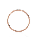 1/10 ctw Round Lab Grown Diamond Ring