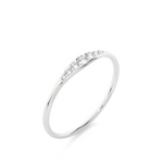 1/10 ctw Round Lab Grown Diamond Ring