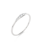 1/10 ctw Round Lab Grown Diamond Ring