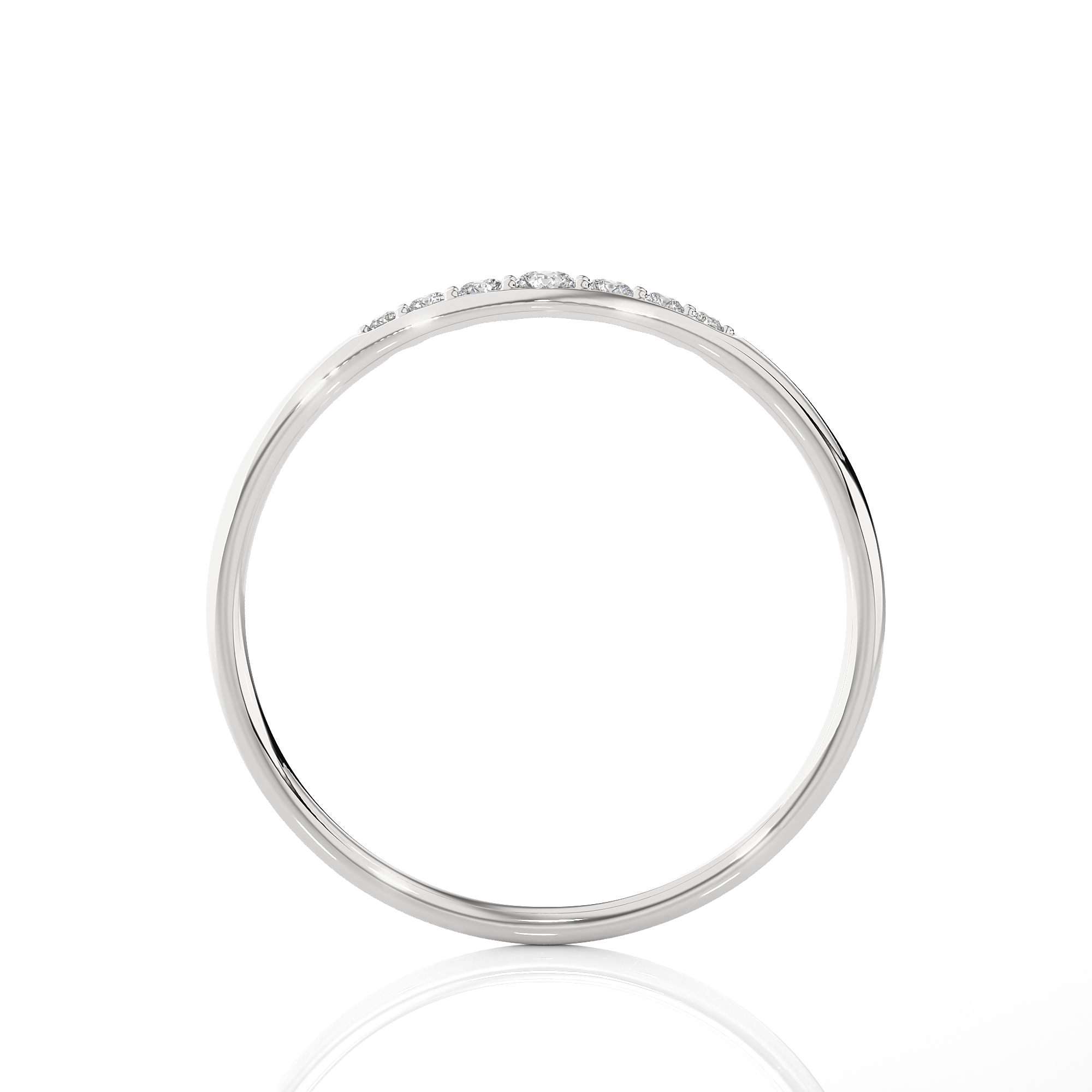 1/10 ctw Round Lab Grown Diamond Ring