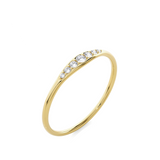 1/10 ctw Round Lab Grown Diamond Ring