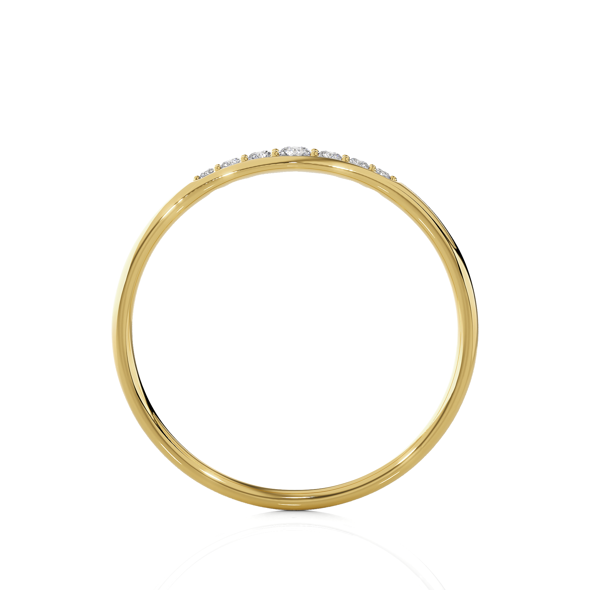 1/10 ctw Round Lab Grown Diamond Ring