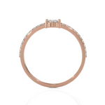 1/5 ctw Round Lab Grown Diamond Ring