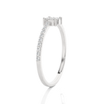 1/5 ctw Round Lab Grown Diamond Ring