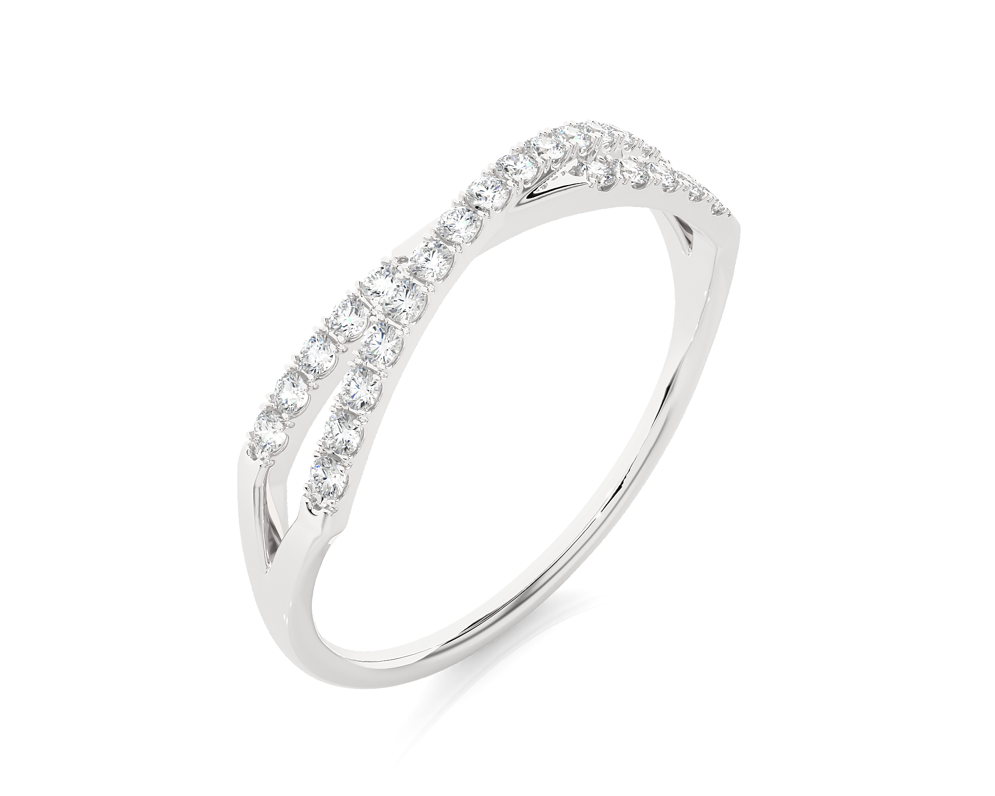 1/5 ctw Round Lab Grown Diamond Ring