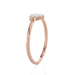 1/6 ctw Round Lab Grown Diamond Ring